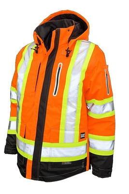 TOUGH DUCK Ripstop 4-IN-1 Safety Jacket