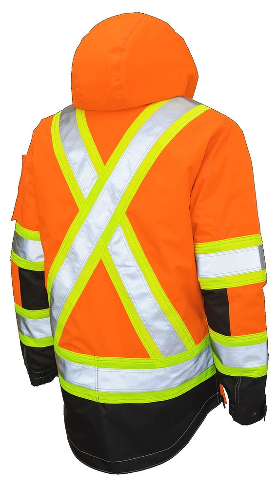 TOUGH DUCK Ripstop 4-IN-1 Safety Jacket