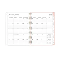 2025 Weekly Monthly Planner Notes, 5.875x8.625, Blue Sky, Aminah Rose, 6x9 Weekly/Monthly Planner