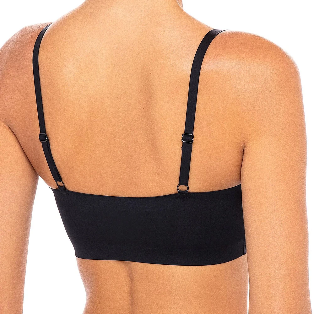 Soutien-gorge avec tissu contrecollé et encolure dégagée George pour femmes