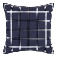 FRAÎCHE Holiday Noel Cushion, 18x18-in, 18 in. x 18 in.