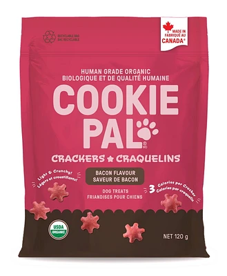 Cookie Pal Crackers Bacon Flavour Dog Treats