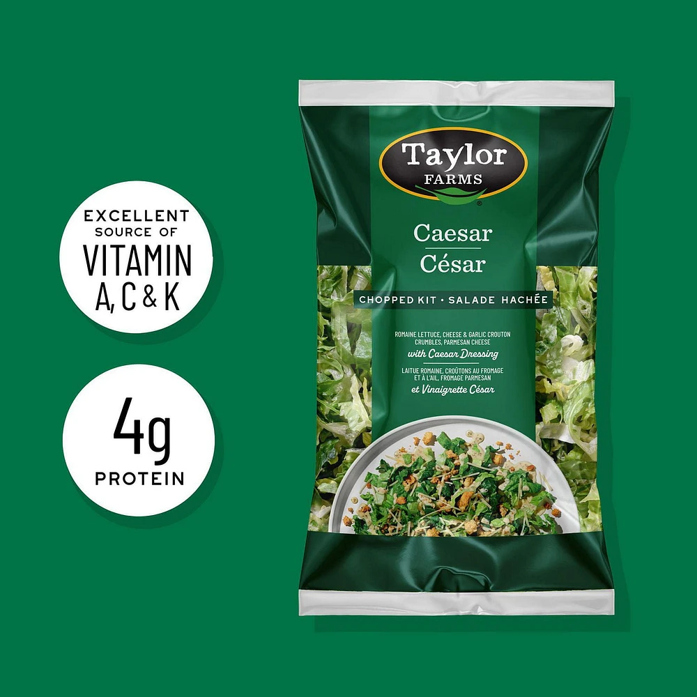 Taylor Farms Caesar Chopped Salad Kit, 316 g