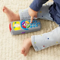 Fisher-Price Laugh & Learn Puppy’s Remote Baby & Toddler Learning Toy with Music & Lights - English Edition