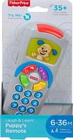 Fisher-Price Laugh & Learn Puppy’s Remote Baby & Toddler Learning Toy with Music & Lights - English Edition