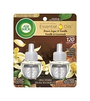 Air Wick Plug-in Air Freshener, Scented Oil Refills, Vanilla Passion, 2 Refills, 2 Refills