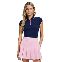 IZOD CHLOE COURTSIDE CAP SLEEVE POLO​