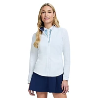 IZOD CASSIE QUILTED​ FULL ZIP JACKET