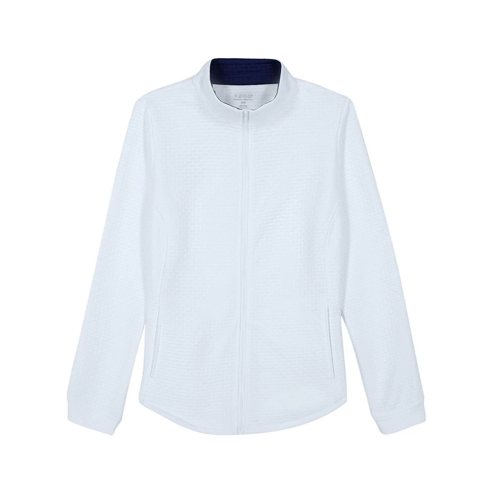IZOD CASSIE QUILTED​ FULL ZIP JACKET