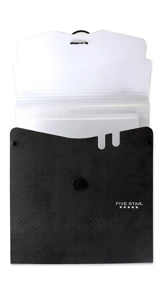 Five Star® Graphics 7-Pocket Vertical Expanding File, 7-Pocket Expanding File