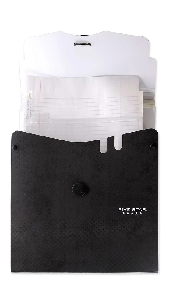 Five Star® Graphics 7-Pocket Vertical Expanding File, 7-Pocket Expanding File