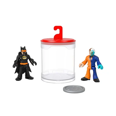 Imaginext DC Super Friends Batman Figure Set with Two-Face and Color-Changing Action, Preschool Toys