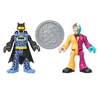 Imaginext DC Super Friends Batman Figure Set with Two-Face and Color-Changing Action, Preschool Toys