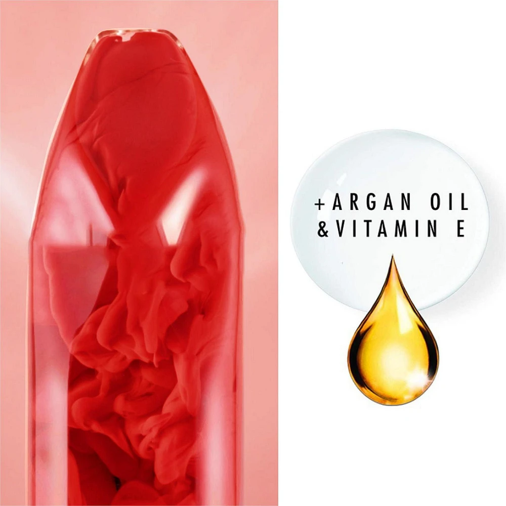 Rouge à lèvres Colour Riche Reds of Worth L’Oréal Paris, rouge à lèvres rouge, rouge à lèvres longue tenue avec formule qui résiste aux bavures imprégnée d’huile d’argan et de vitamine E, fini satiné, Prosperous Red, 3,7 g (0,13 oz) Rouge à lèvres satiné