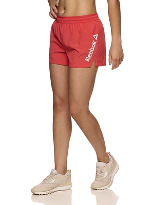 Reebok Women's Staple Running Short With Mesh Lining