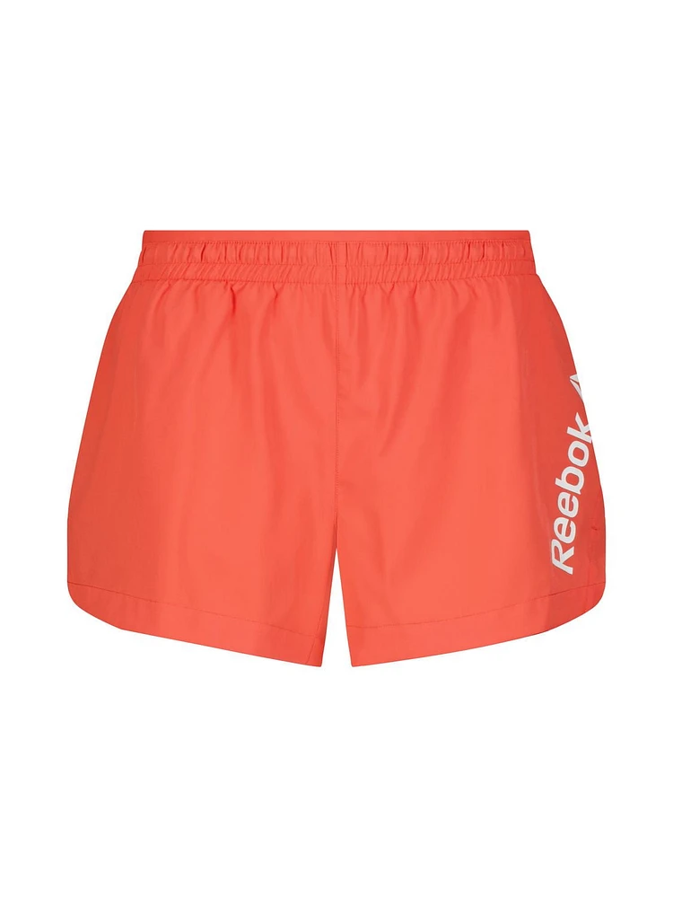 Reebok Women's Staple Running Short With Mesh Lining