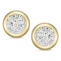 Sono Di Oro 10kt. Gold Over Silver Earrings