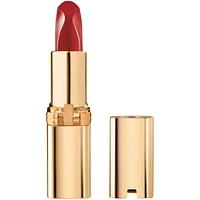 L'Oreal Paris Colour Riche Reds of Worth, Red Lipstick, Long Lasting Lipstick with Smudge Proof Formula Infused with Argan Oil & Vitamin E, Satin Finish, Prosperous Red, 0.13 oz., Satin Lipstick