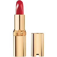 Rouge à lèvres Colour Riche Reds of Worth L’Oréal Paris, rouge à lèvres rouge, rouge à lèvres longue tenue avec formule qui résiste aux bavures imprégnée d’huile d’argan et de vitamine E, fini satiné, Prosperous Red, 3,7 g (0,13 oz) Rouge à lèvres satiné