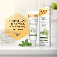 Dentifrice sans fluorure Burt’s Bees Blancheur pure, saveur Menthe poivrée zen 150 ml