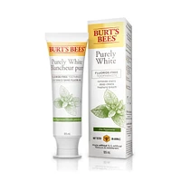 Dentifrice sans fluorure Burt’s Bees Blancheur pure, saveur Menthe poivrée zen 150 ml