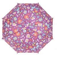 Parapluie imprimé sirène Parapluie à imprimé sirène avec un design ludique et un bouton-poussoir manuel pour profiter de n’importe quelle saison des pluies.