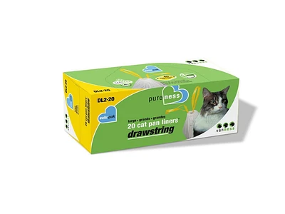 Van Ness Large Drawstring Liner Valu-Pak(DL2-20)