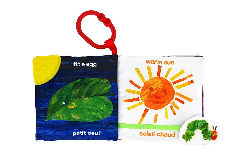 Kids Preferred The Very Hungry Caterpillar Soft Book, English and French