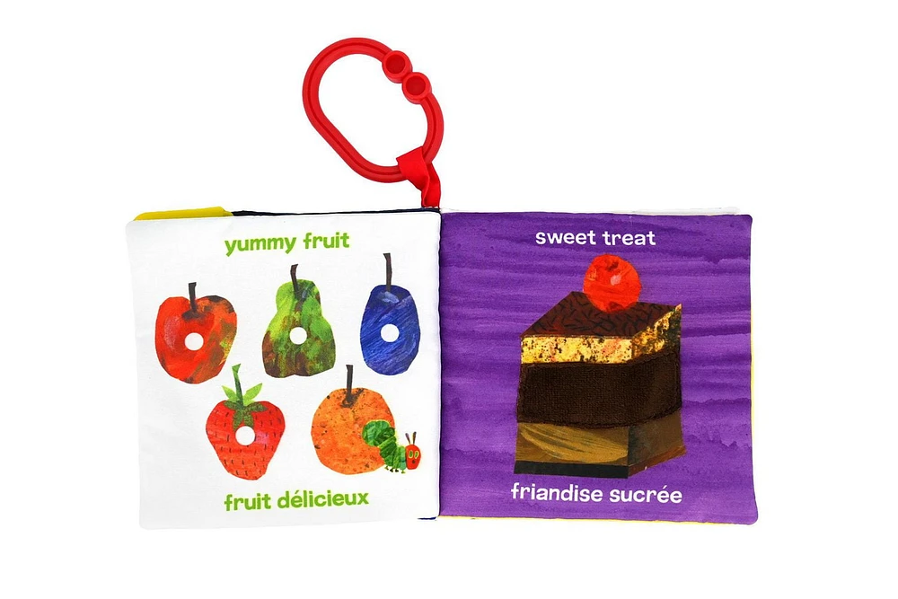 Kids Preferred The Very Hungry Caterpillar Soft Book, English and French