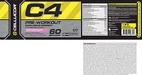 Cellucor C4 Pre-Workout Explosive Energy Pink Lemonade Workout Supplements