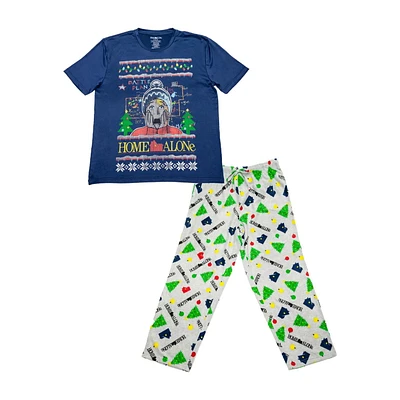 Home Alone Men's Ugly 2 Piece Sleepwear Set