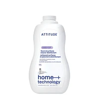 ATTITUDE home+ technology, Floors & Surfaces Cleaner Disinfectant 99.99%, Lavender & Thyme