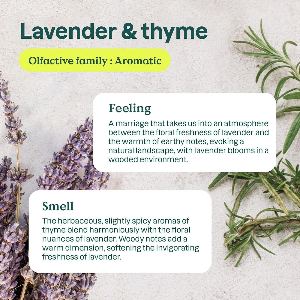 ATTITUDE home+ technology, Floors & Surfaces Cleaner Disinfectant 99.99%, Lavender & Thyme