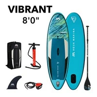 Aqua Marina - 2022 VIBRANT 8' Youth Inflatable Stand Up Paddle Board (iSup)