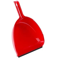 Vileda Dustpan Set - Soft Bristle Brush, Compact Size, Ergonomic soft grip handle