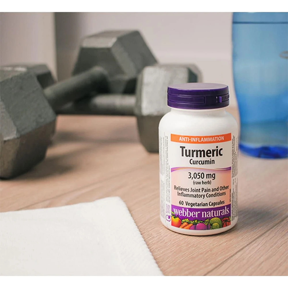 Webber Naturals® Turmeric Curcumin 3,050 mg (raw Herb