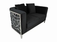 Canadian Elizabeth Loveseat Black