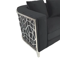 Canadian Elizabeth Loveseat Black