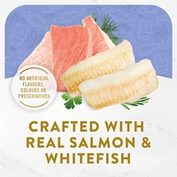 Fancy Feast Creamy Broths with Salmon & Whitefish, Wet Cat Food Complement 40g, 40g