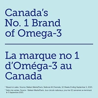 Webber Naturals Huile de poissons et de saumon sauvage d’Alaska, 1 000 mg 150 + 30 gélules, PRIMES !