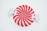 Pathfinder 39" Peppermint Candy Inflatable Snow Tube