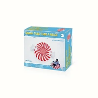 Pathfinder 39" Peppermint Candy Inflatable Snow Tube