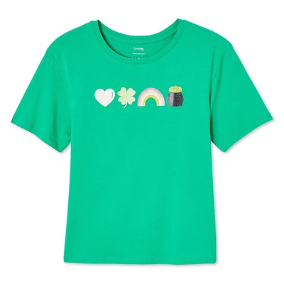 T-shirt de la St-Patrick George pour filles