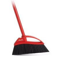 Vileda Oskar Outdoor Broom - Angled Bristles for Heavy Duty Sweeping, Strong bristles