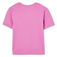 T-shirt avec pochette George pour filles Tailles TP–TG