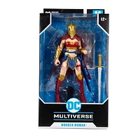 McFarlane Toys - DC Multiverse - Last Knight on Earth: Wonder Woman with Helmet of Faith 7 Inch Action Figure