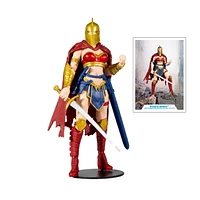 McFarlane Toys - DC Multiverse - Last Knight on Earth: Wonder Woman with Helmet of Faith 7 Inch Action Figure