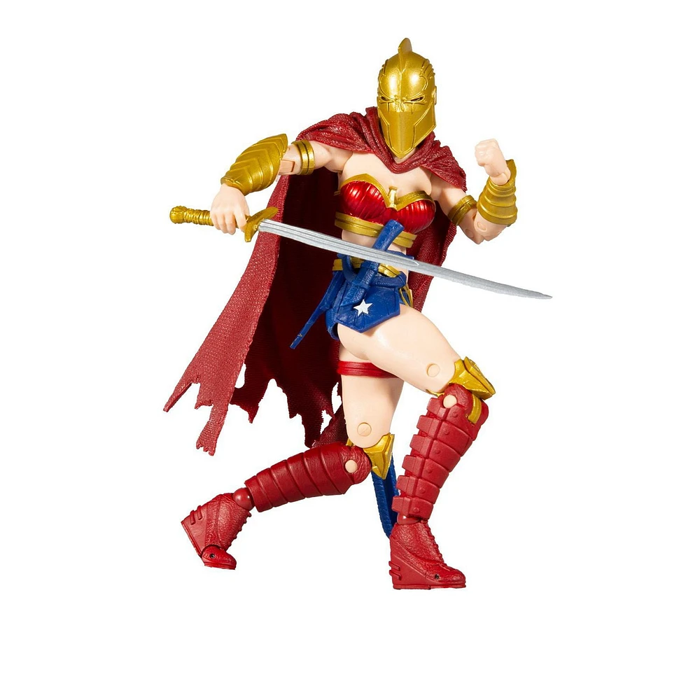 McFarlane Toys - DC Multiverse - Last Knight on Earth: Wonder Woman with Helmet of Faith 7 Inch Action Figure