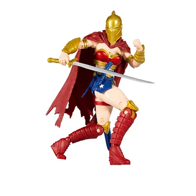 McFarlane Toys - DC Multiverse - Last Knight on Earth: Wonder Woman with Helmet of Faith 7 Inch Action Figure