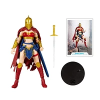 McFarlane Toys - DC Multiverse - Last Knight on Earth: Wonder Woman with Helmet of Faith 7 Inch Action Figure